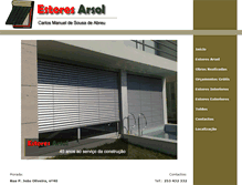 Tablet Screenshot of estoresarsol.com